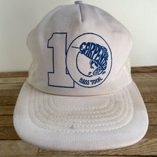 Vintage Carpenter 10 Bass Tour Hat Snapback Cap Made In USA