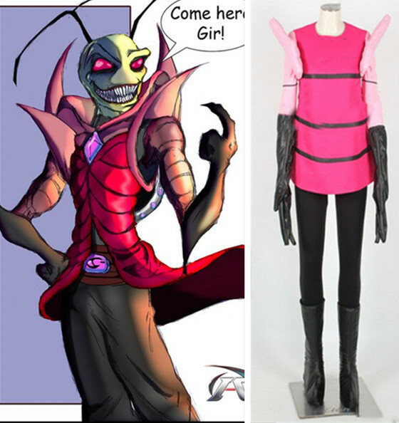 Invader Zim Gaz Cosplay Gazlene Membrane Drakstym Illustrations ART