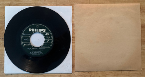 45 7" FRENCH SP JUKEBOX FRANCE GALL N'ECOUTE PAS LES IDOLES - Picture 2 of 2