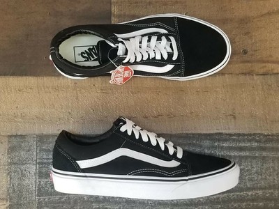 vans old skool black 7.5