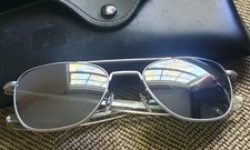 NWOT RANDOLPH ENGINEERING 5 1/2 USA AVIATOR Mirrored Sunglasses