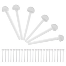 50 Pcs Bird Cage Perch Cockatiel Perches for Training Stand Parrots