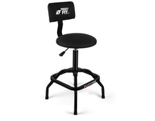 Freekyfit Adjustable Shop Stool With Backrest 300 Lbs Capacity 360 Swivel