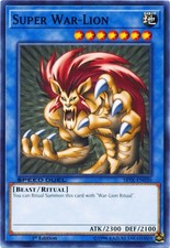Yu-Gi-Oh TCG SBTK-EN030 C Super War-Lion Speed Duel: Trials of the Kingdom