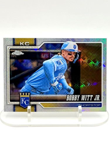 2026 Topps Chrome Logofractor Bobby Witt Jr Image Variation Royals #12