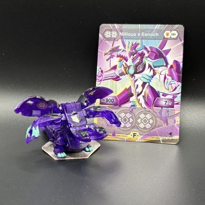 BAKUGAN - ARMORED ALLIANCE - DARKUS ELEMENTAL NILLIOUS X ENOCH - B 500 + KARTE