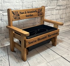 Nan & Grandad’s Garden Flowers Bench Planter