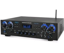 Pyle Compact Home Theater Amplifier Stereo Receiver with Bluetooth 500 Watt 