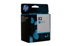HP 82 C4911A Cyan Ink Cartridge DesignJet 500 510 800 - Genuine