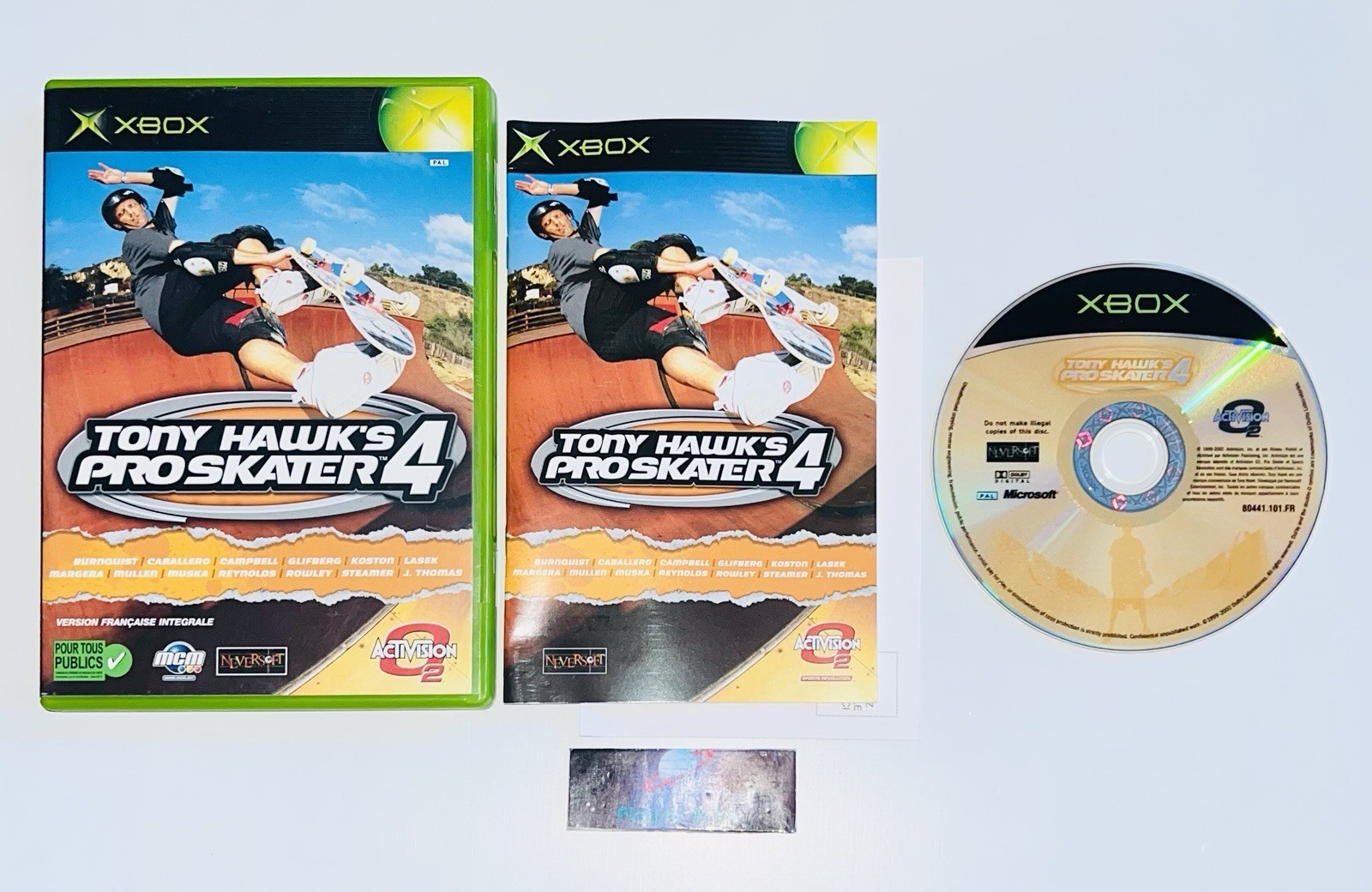 Tony Hawk’s Pro Skater 4 - Xbox Complet Version Française Microsoft