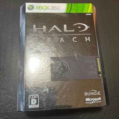 Xbox 360 Halo Reach Limited Edition Rare Shooter Game Original Package Japan