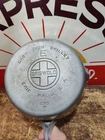 Antique GRISWOLD Cast Iron Skillet Pan 8" Large Logo 699 Plated Flat
