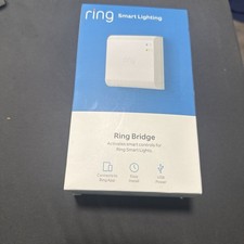 Ring Bridge Smart Lighting w/ ALEXA Wi-Fi 5B01S8 White - Probably New