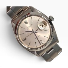 Vintage Rolex Oyster Precision 34 mm Steel Manual Watch 6694 Circa 1962