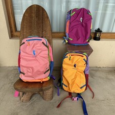 Cotopaxi Colorful Patchwork Backpack Durable Multipurpose Daypack 28L