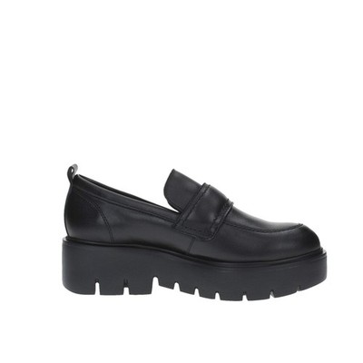 Callaghan Damen Ledermokassin Schwarz 46020