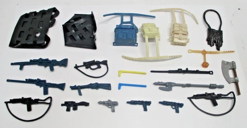 Original 1977 1980 1983 Lot 22 STAR WARS Kenner GUNS Accessories WEAPONS CM7113