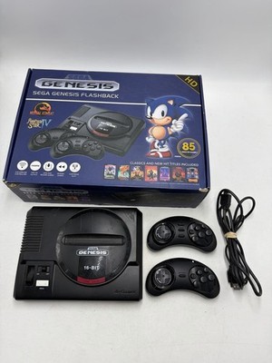 AtGames Sega Genesis Flashback HDMI Pre-Loaded Games CIB W