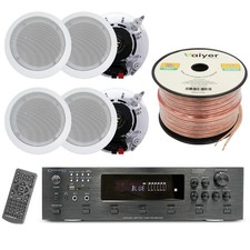 Home Kit Theater Speakers Ceiling Bluetooth Amplifier in-Wall in-Ceiling Speaker