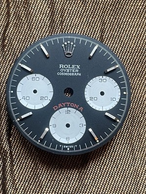 Rolex 6263 6265 Daytona Cosmograph Zifferblatt schwarz/silber für 