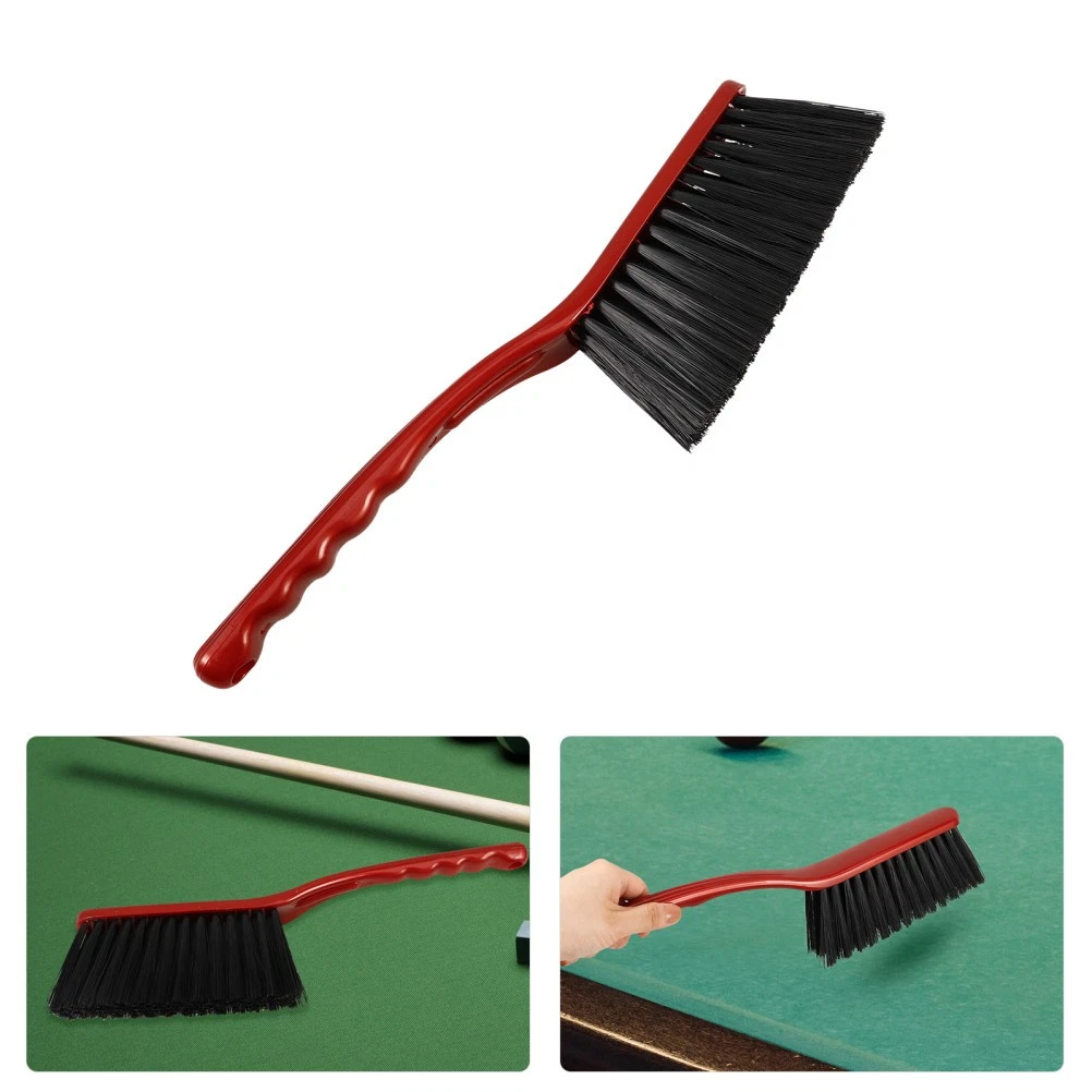 Durable Plastic Pool Table Brush Set for Billiard Table Felt Cleaning Multi Use