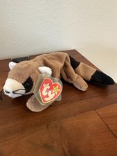 TY Beanie Baby - RINGO the Raccoon 8 inch - MWMTs Stuffed Animal Toy