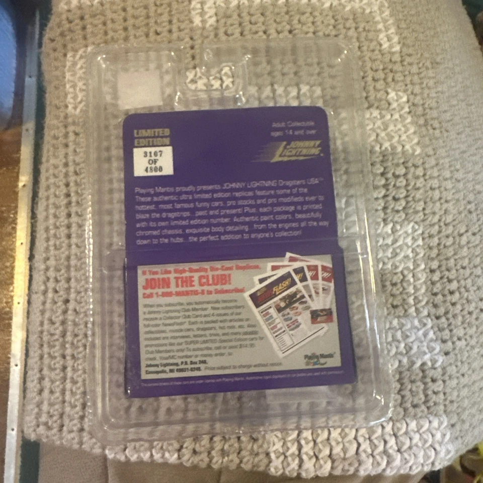 Johnny Lightning 320-27 Dragsters EE. UU. Ed McCollochs Revolution Demon #47/4800 Foto 2 de 4