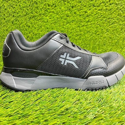 Kuru Quantum 2.0 Mens Size 11E Jet Black Gray Athletic Running Shoes Sneakers