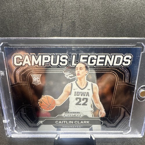 Panini 2024 Prizm Draft Picks Caitlin Clark Campus Legends RC #5 Iowa Hawkeyes
