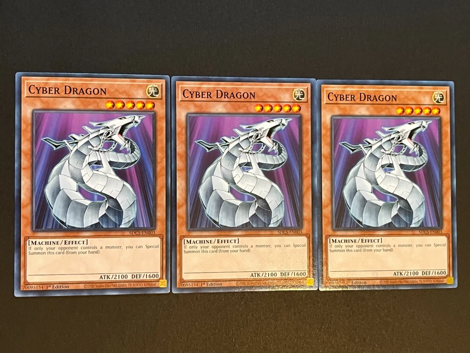 YUGIOH CYBER DRAGON DECK- INFINITY- NOVA- CORE- VIER-HERTZ- SIEGER GALAXY NM - Image 2 of 4