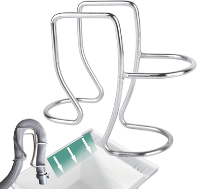 #ad Adjustable Washing Machine Washer Drain Hose Holder Hook Laundry Tub Hose Guide $21.95