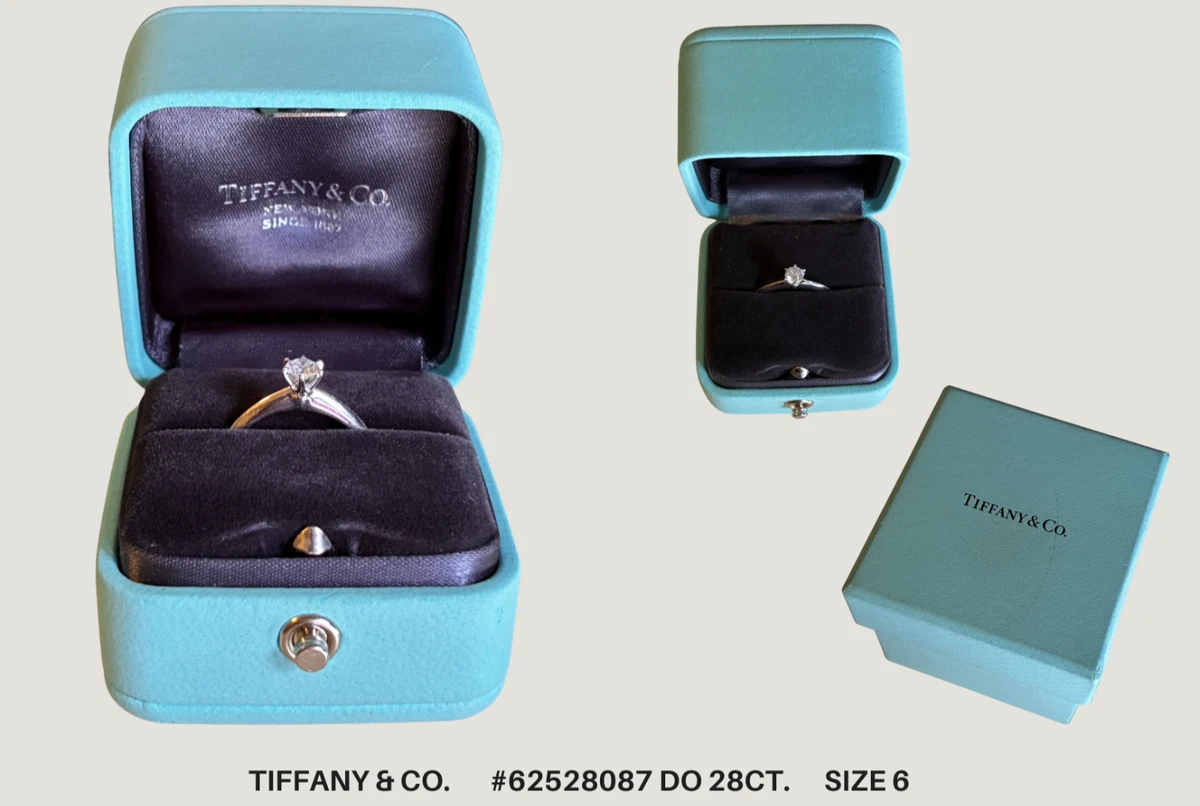 Tiffany & Co. Diamond Solitaire 0.25 ctw - 0.49 ctw Total Carat 