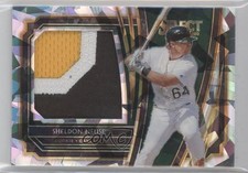 2020 Select Rookie Jumbo Swatches Cracked Ice Prizm 21/25 Sheldon Neuse 5c9