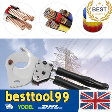 Electric Ratchet Wire/Cable Cutter Ratcheting Wire Cutting Tool Cable Scissors