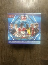 2025-26 Topps Chrome Sapphire Edition Bundesliga Soccer Hobby Box NEW SEALED