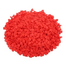 Fake Sprinkles, 100G Love Heart Resin Faux Sprinkles, Red