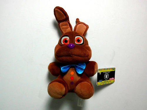 FNAF NEW CHOCOLATE BONNIE PLUSH 8" WALMART EXCLUSIVE Five Nights at Freddy's