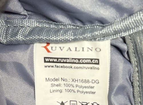 Ruvalino Zaino da viaggio per pannolini - Grigio - Foto 15 di 17