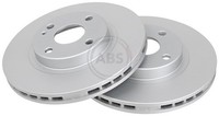 2X Bremsscheibe A.B.S. 17091 FüR 323 Mazda BJ 6 BJ10M 16V BJ14 Bjfp Bjfw BJ1_