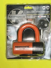 HIGH SECURITY Kryptonite Disc Padlock MOTORCYCLE ATV SCOOTER CHAIN BIKE LOCK