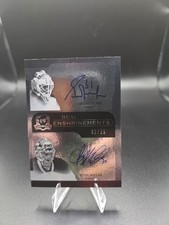 2011-12 The Cup Grant Fuhr And Ryan Miller Dual Enshrinements Auto 01/25