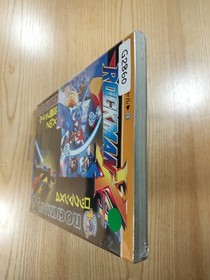 Rockman X4 XtoZ Strategy Guide Book PS1/Saturn Used Free Shipping