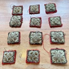 WW1 Period British Army Officers Cuff Rank pips Lot of 12
