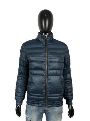 Hugo Boss Herren Daunenjacke Blau Manteau Homme Jacke Herren 48 M