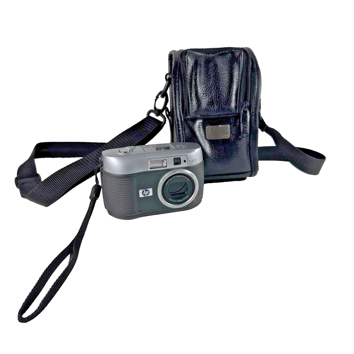 HP Photosmart 720 Digital Camera 3.3MP 12x Optical Zoom w Case