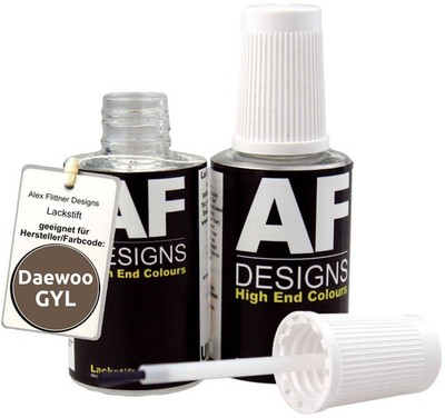Lackstift für Daewoo GYL Sandy Beach Brown Metallic schnelltrocknend 2x20ml