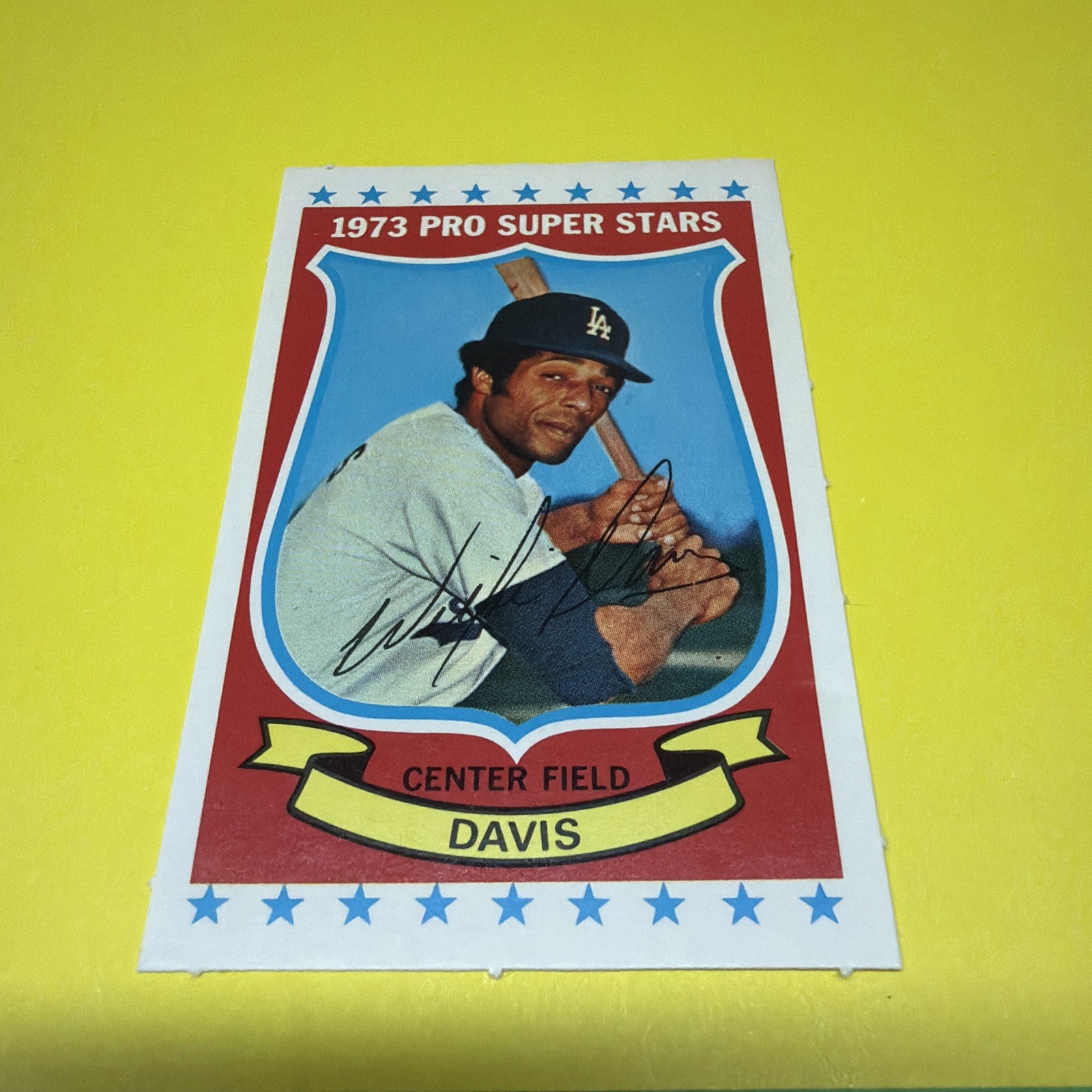 1973 Kellogg's Pro Super Stars Willie Davis #43