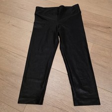 KORAL By ILana Kugel Lustrous High Rise Legging Black Size Medium EUC