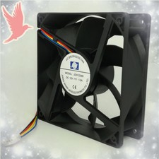 1PC JDH1238B Cooling Fan 12V 12CM 12038 1.0A 4-wire Mute Large Air Volume New