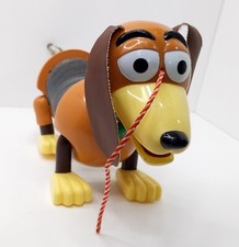 Original 1999 Disney Pixar Toy Story Slinky Dog Pull Toy Walking Spring Toy